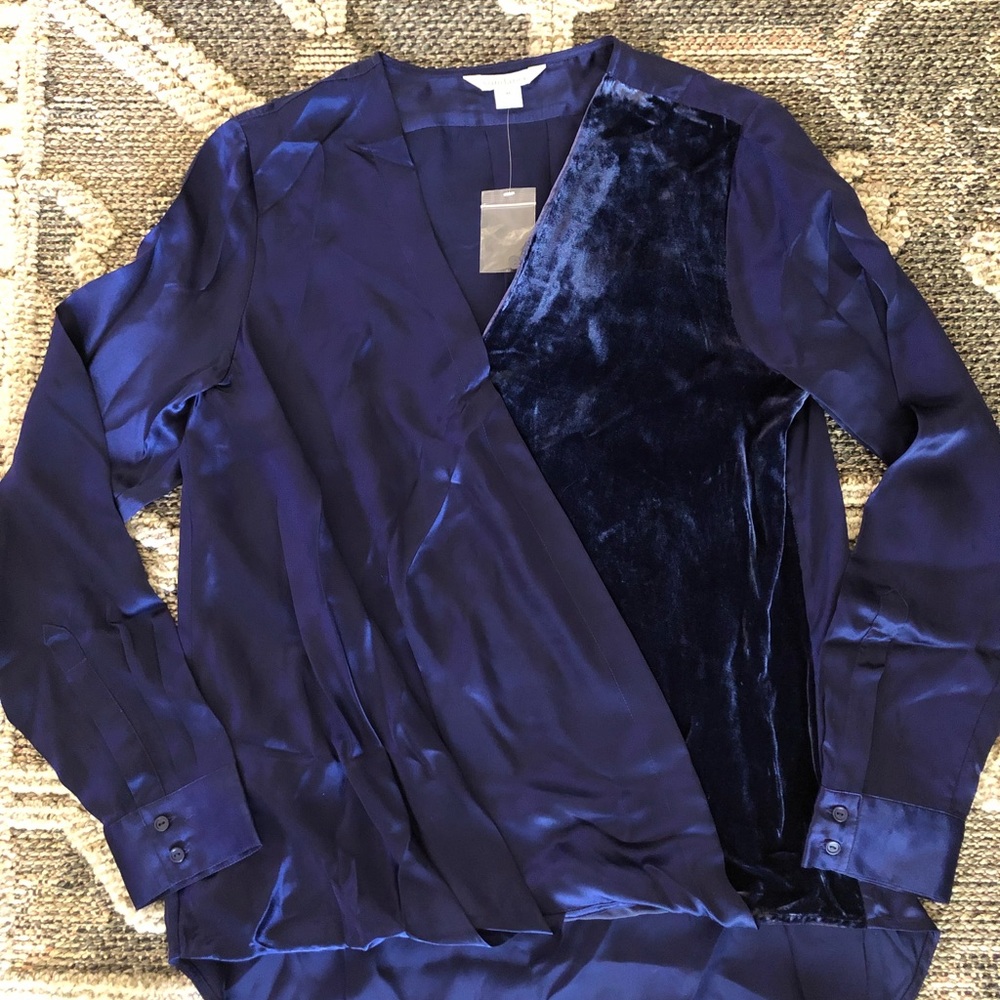 Sundance Velvet and Silk top